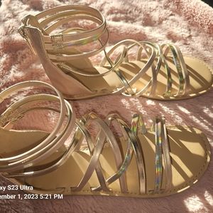 Cat & Jack girls sandals size 4
